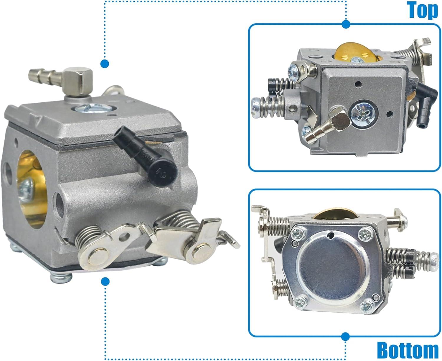 CS 590 Carburetor Replacement for Echo CS620 CS590 CS-600P CS600 CS600P CS610 Chainsaws Engine, Carb Tune-up Kit Replace A021004560