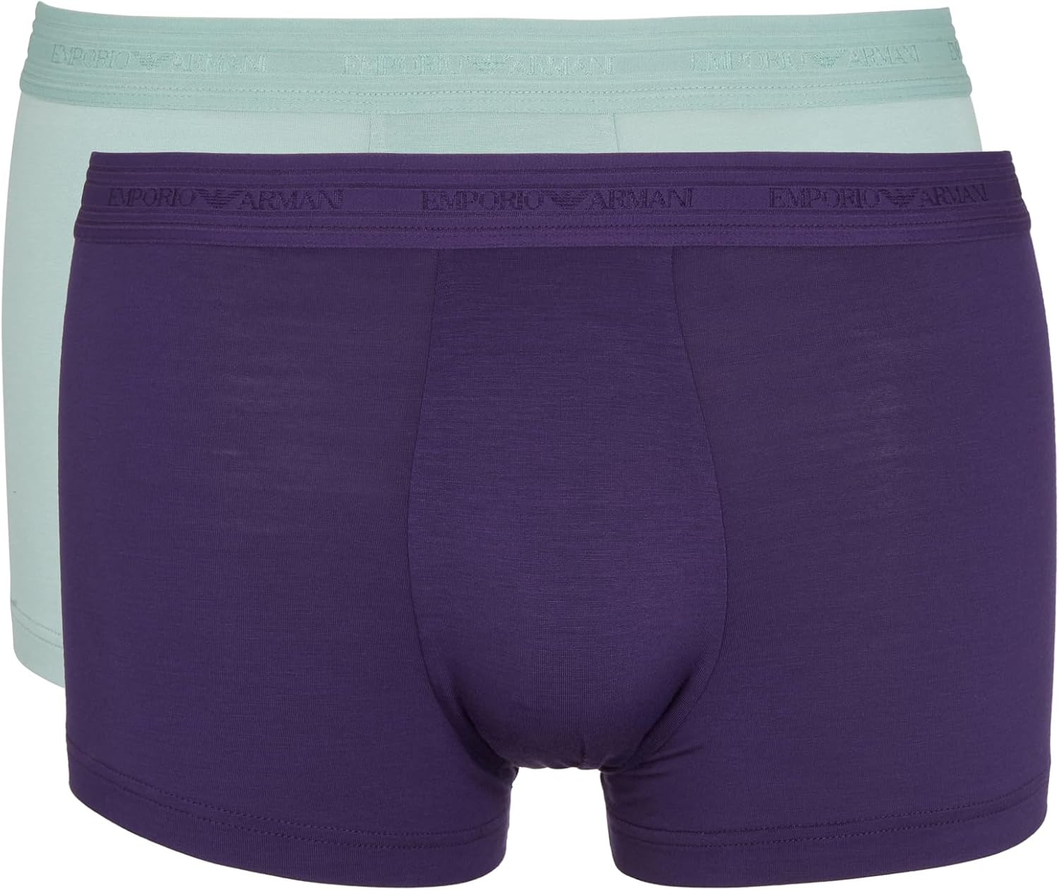 Emporio Armani Men's Eco Viscose 2 Pack Trunk