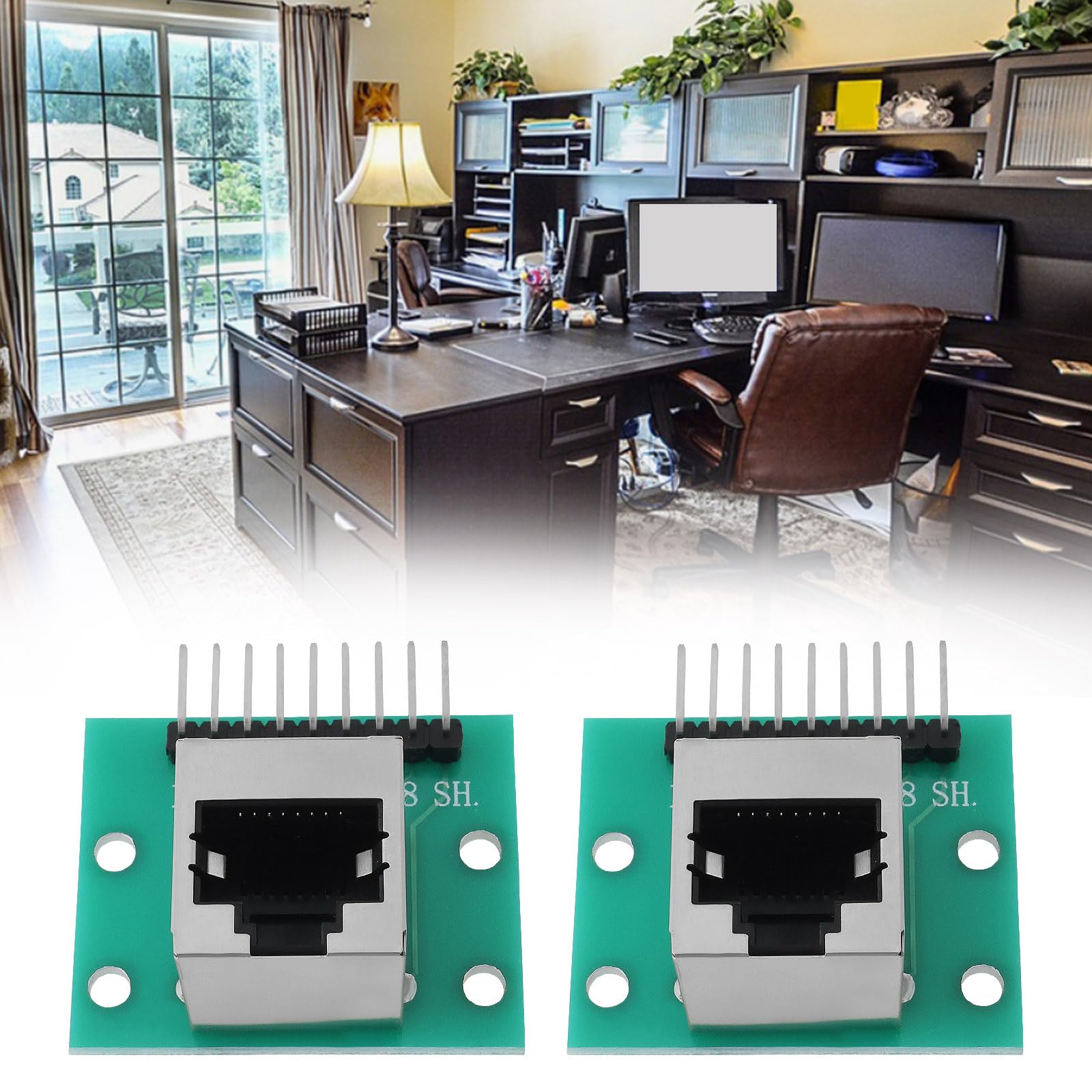 Adattatore Breakout RJ45 A 8 Pin - 5 Pezzi - Per Rete Domestica E Ufficio - Foto 13