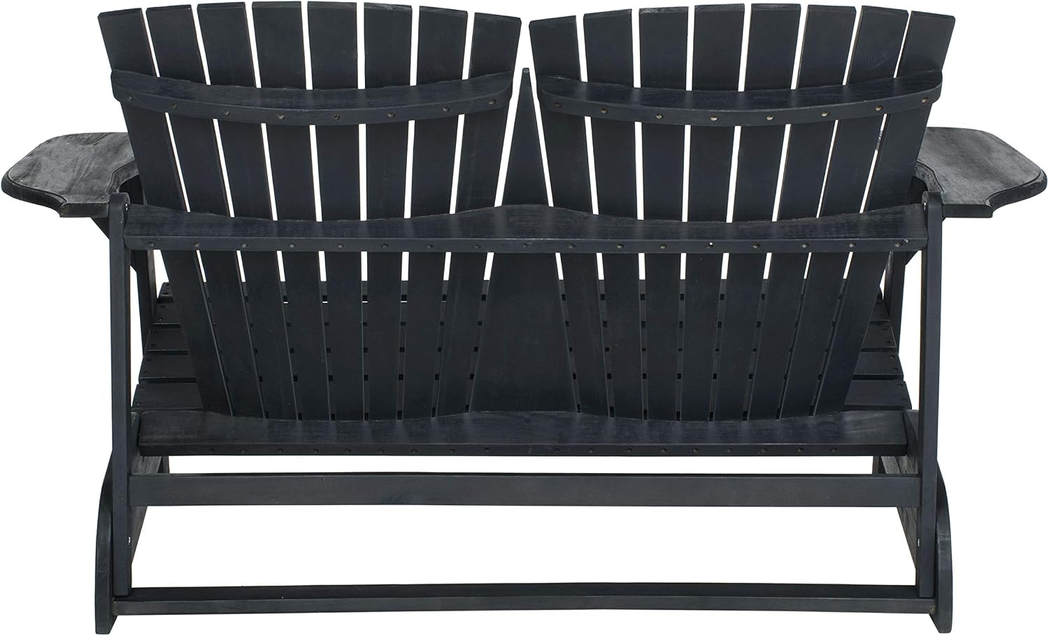 SAFAVIEH Patio Collection Hampton Adirondack Acacia Wood Bench