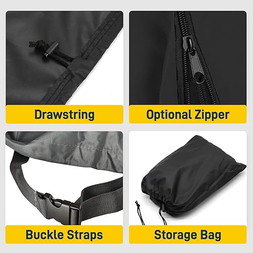 Miniatura 3 de Cubierta antipolvo de tamaño personalizado, cubierta protectora impermeable y a prueba de polvo hecha a medida para muebles de patio, equipos