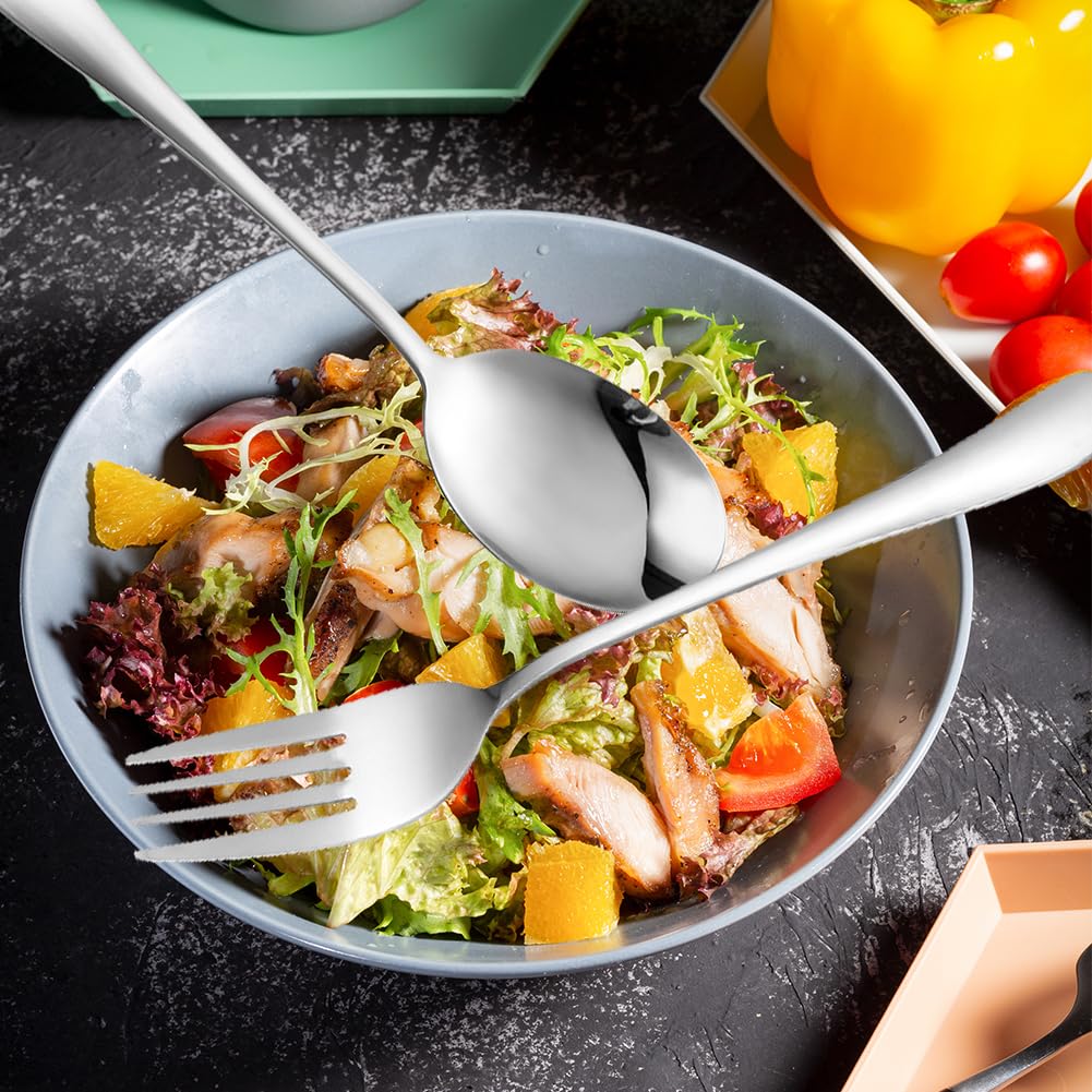 Fourchette De Repas En Acier Inoxydable Cuillères Service Ustensiles