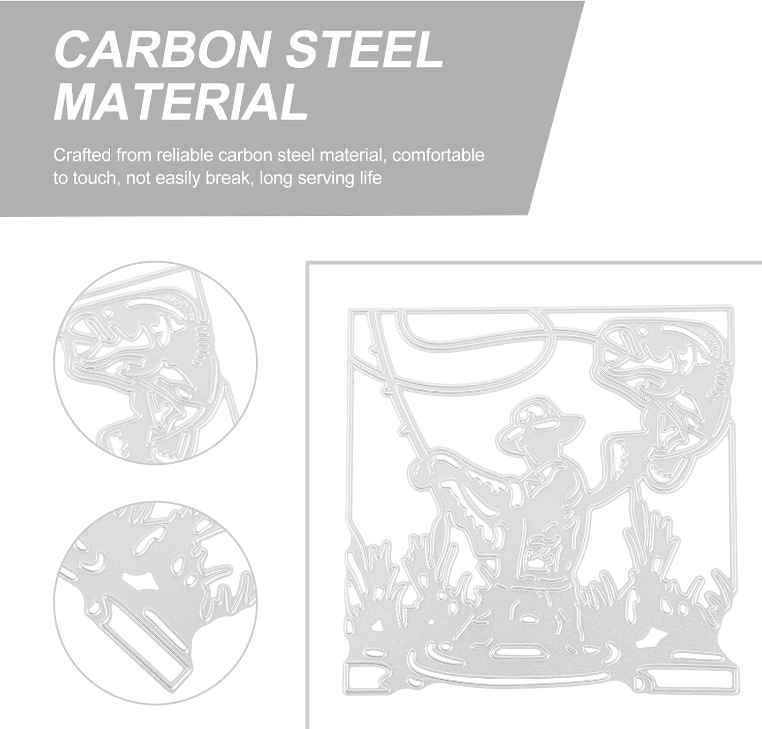Carbon Steel Cutting Dies and Stamps for Card Making DIY Paper Craft Embossing Stencils for Scrapbooking and Photo Album Decor