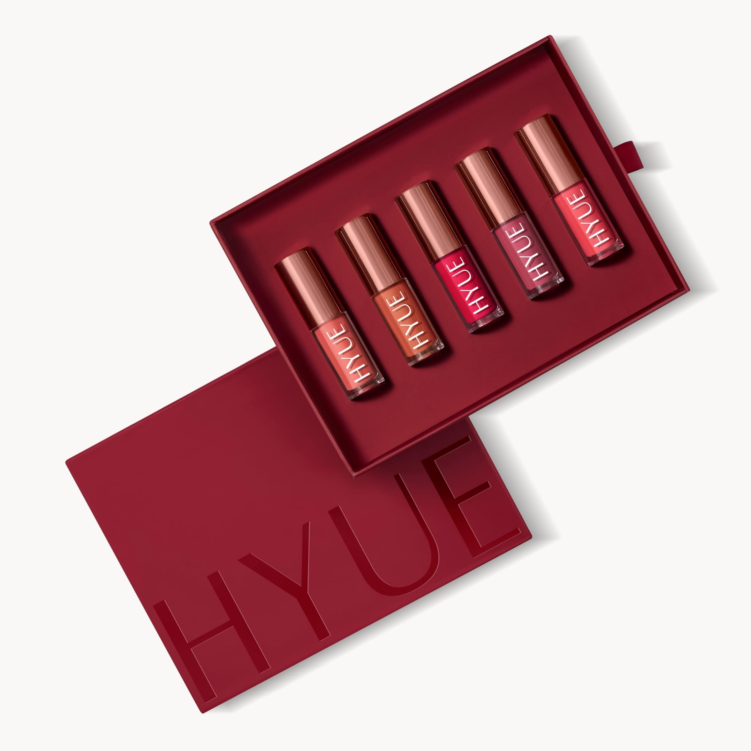 HYUE HydraMatte™ Liquid Lipstick | The Signature Set | Corallina, Biscotti Hottie, Terracotta Tease, Mauve-licious,Fine Wine | 11 ml | Long-wear Soft-Matte Finish | Intense Color Payoff | Liquid Lipstick | with Jojoba Oil, Sweet Almond Oil, Indian Gooseberry Extract, Sesame Extract | Travel-Friendly Pack | Precision Tip Applicator.-picture-31