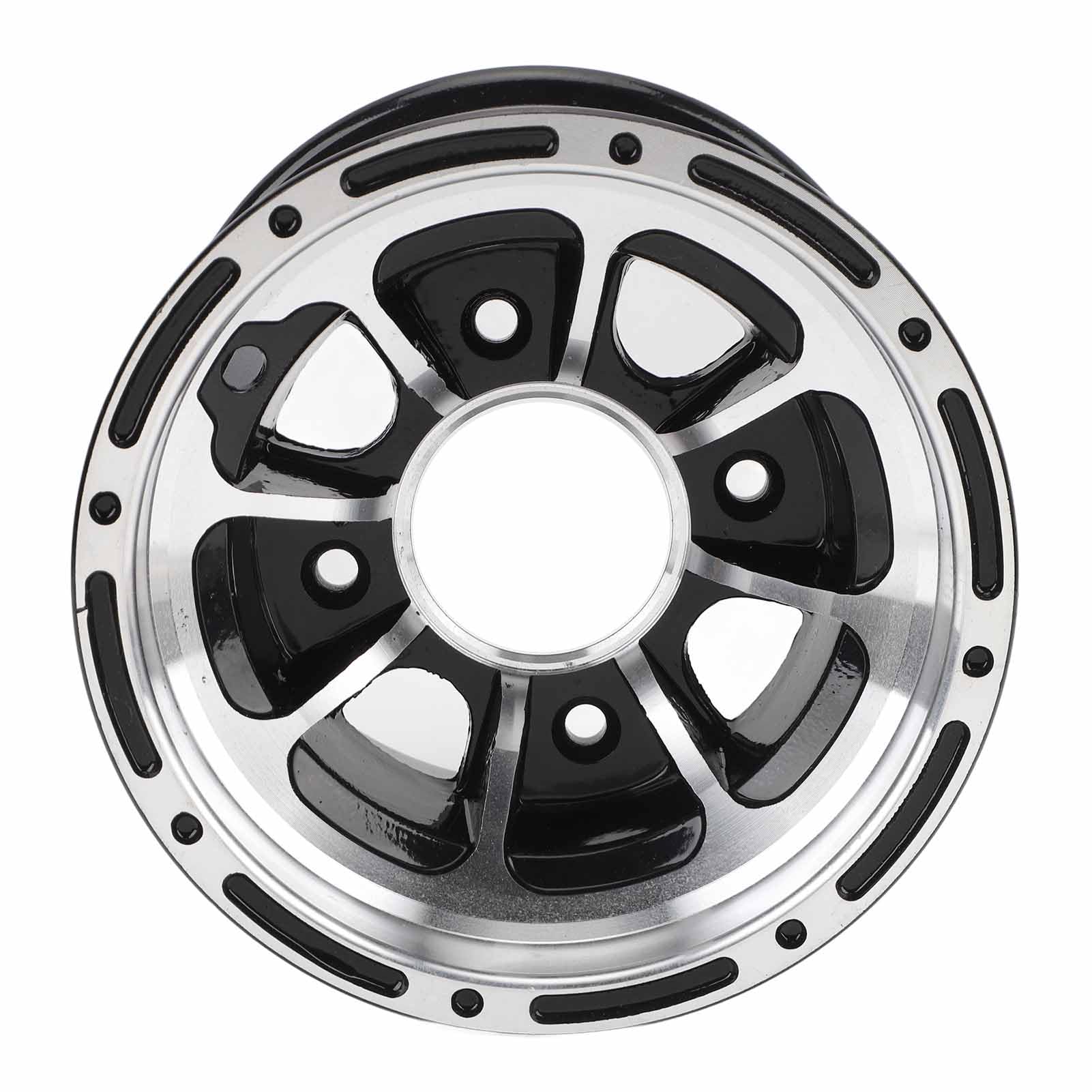 Jante de Roue de VTT, Roue de VTT Haute Résistance Sportive, Jante de Roue en Alliage D'aluminium 8 Pouces, pour Quad Bike Go Kart Cart (Roue arrière)