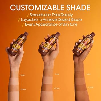 Instant Vacation SPF 30 Bronzing Lotion and Air Freshener Bundle, 5 Fluid Ounces - Bronzing Sunscreen, Buildable Color, Lightweight, Broad Spectrum, Evens Skin Tone, Vegan
