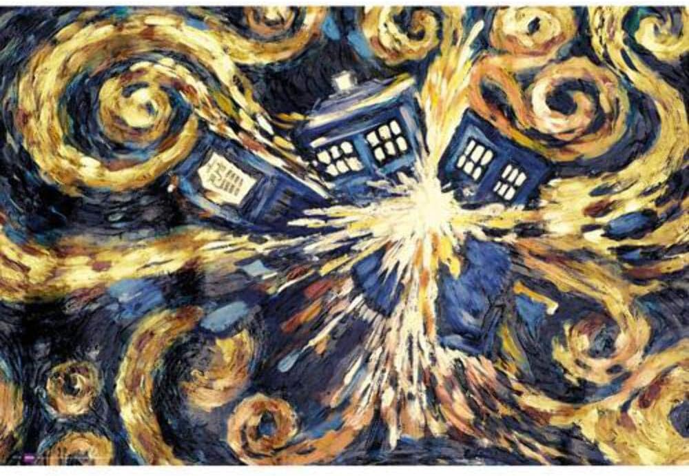 Doctor Who Exploding Tardis 61 x 91.5cm Maxi Poster