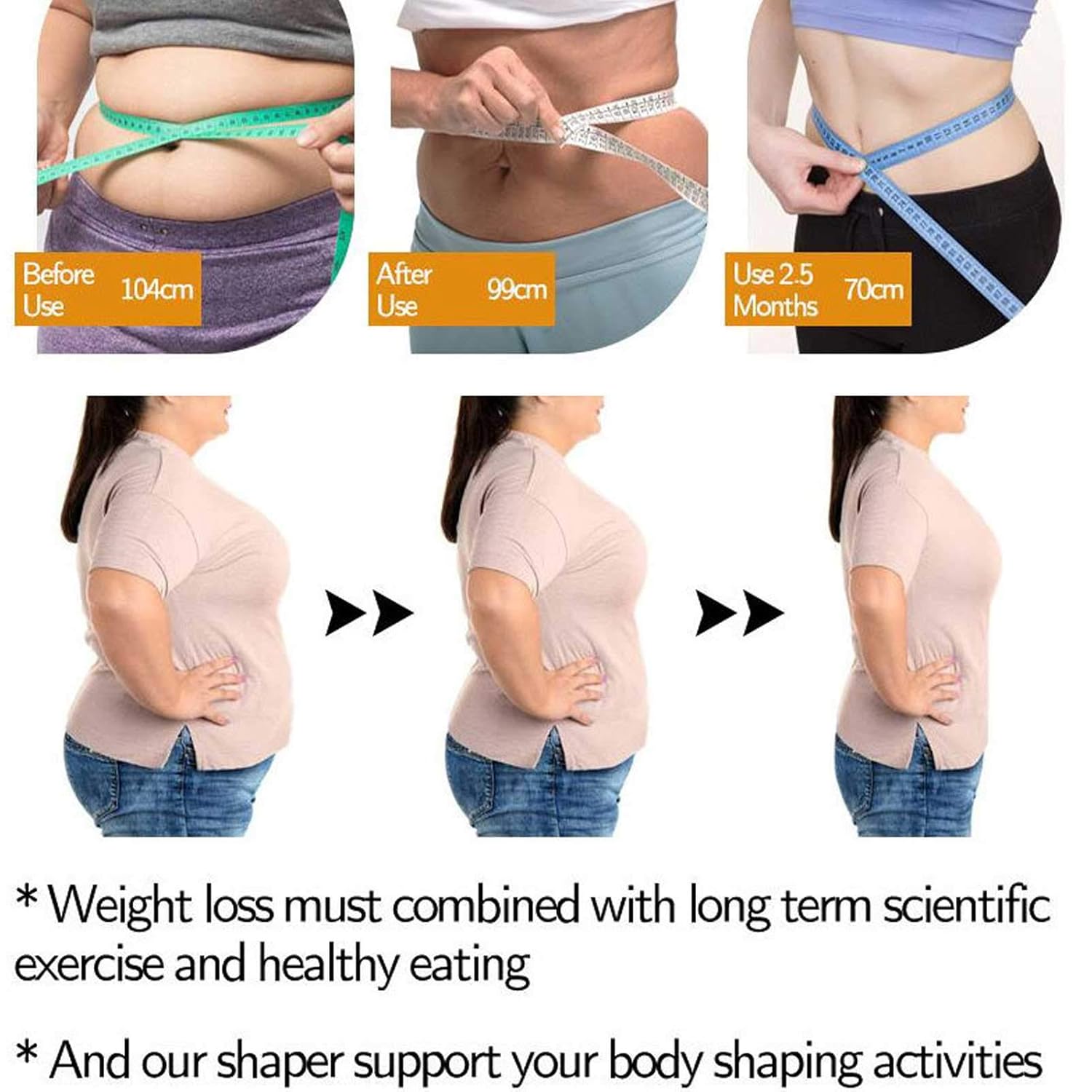 FILFEEL Women Waist Trainer Vest, Zipper Fitness Body Shaper Shirt Sauna Sweat Breathable Fat Burning Shapewear - Image 5