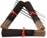 Vista 1 de Varitas de incienso de azúcar rosa de 9 pulgadas. Las varillas de carbón ofrecen una fragancia elegante y duradera. 100 varillas por paquete.