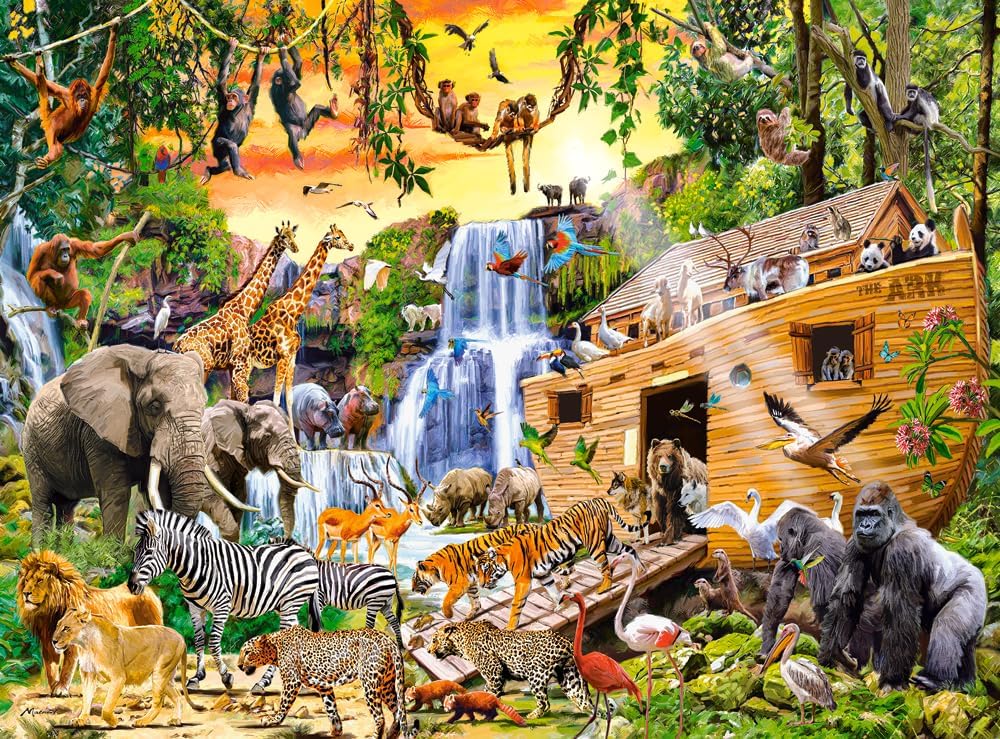 Castorland puzzle The Ark - jigsaw puzzle 3000 pieces animals