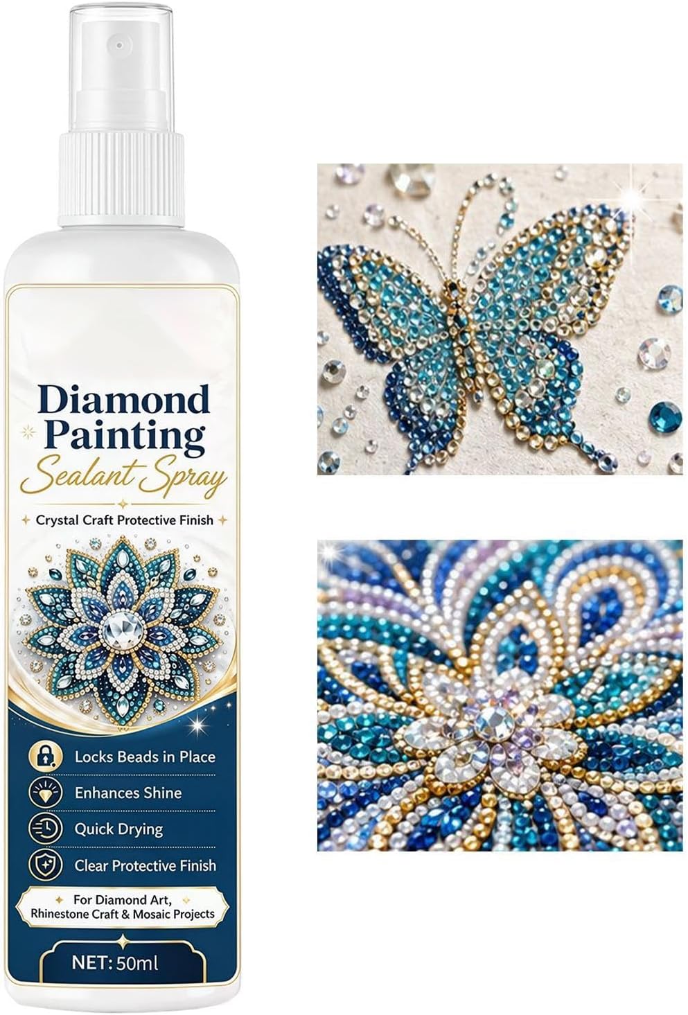 Craft Sealant Spray - Portable Fast-Drying Protective Coating, Long-Lasting