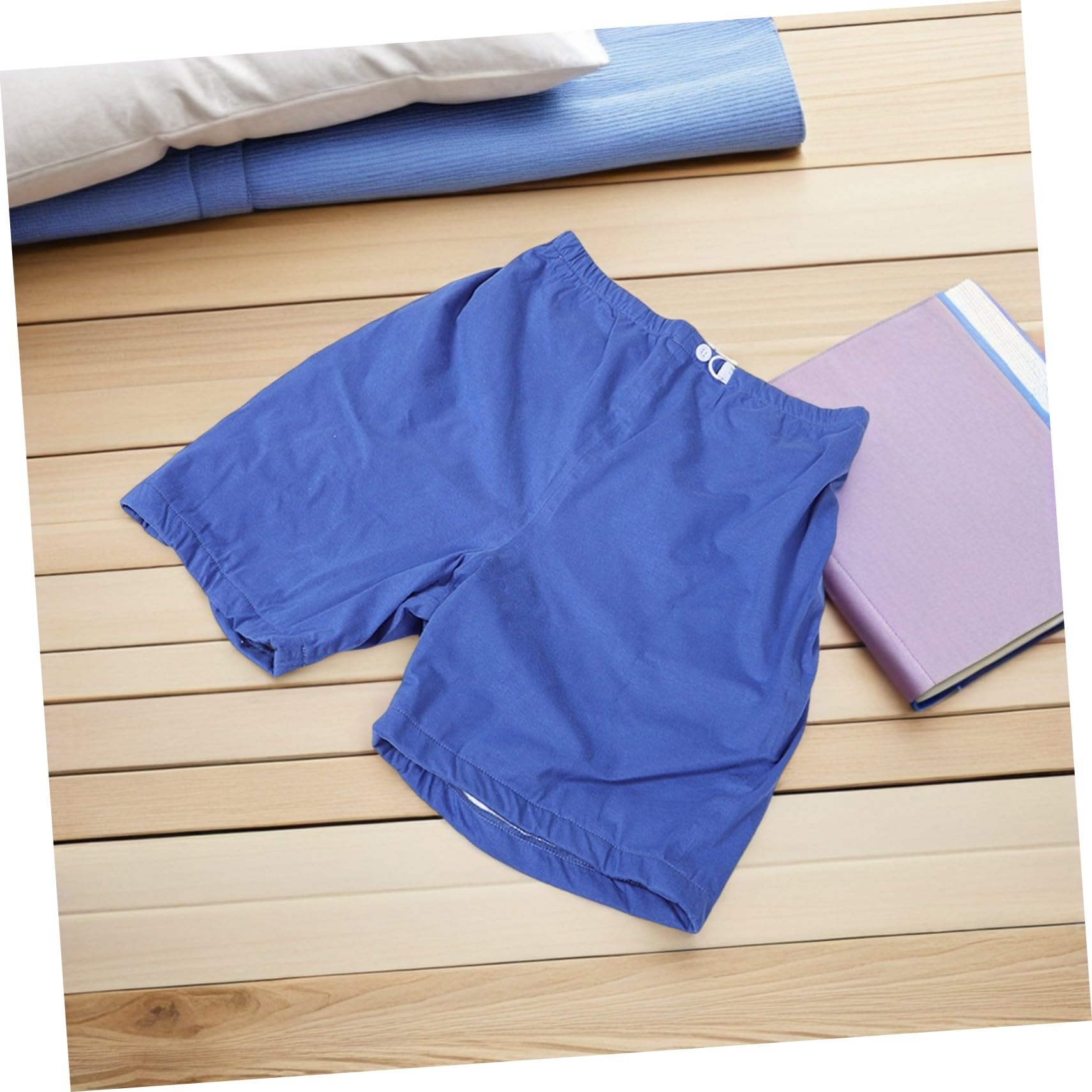 Culottes D'incontinence Lavables pour Adultes Taille L Coton Bleu