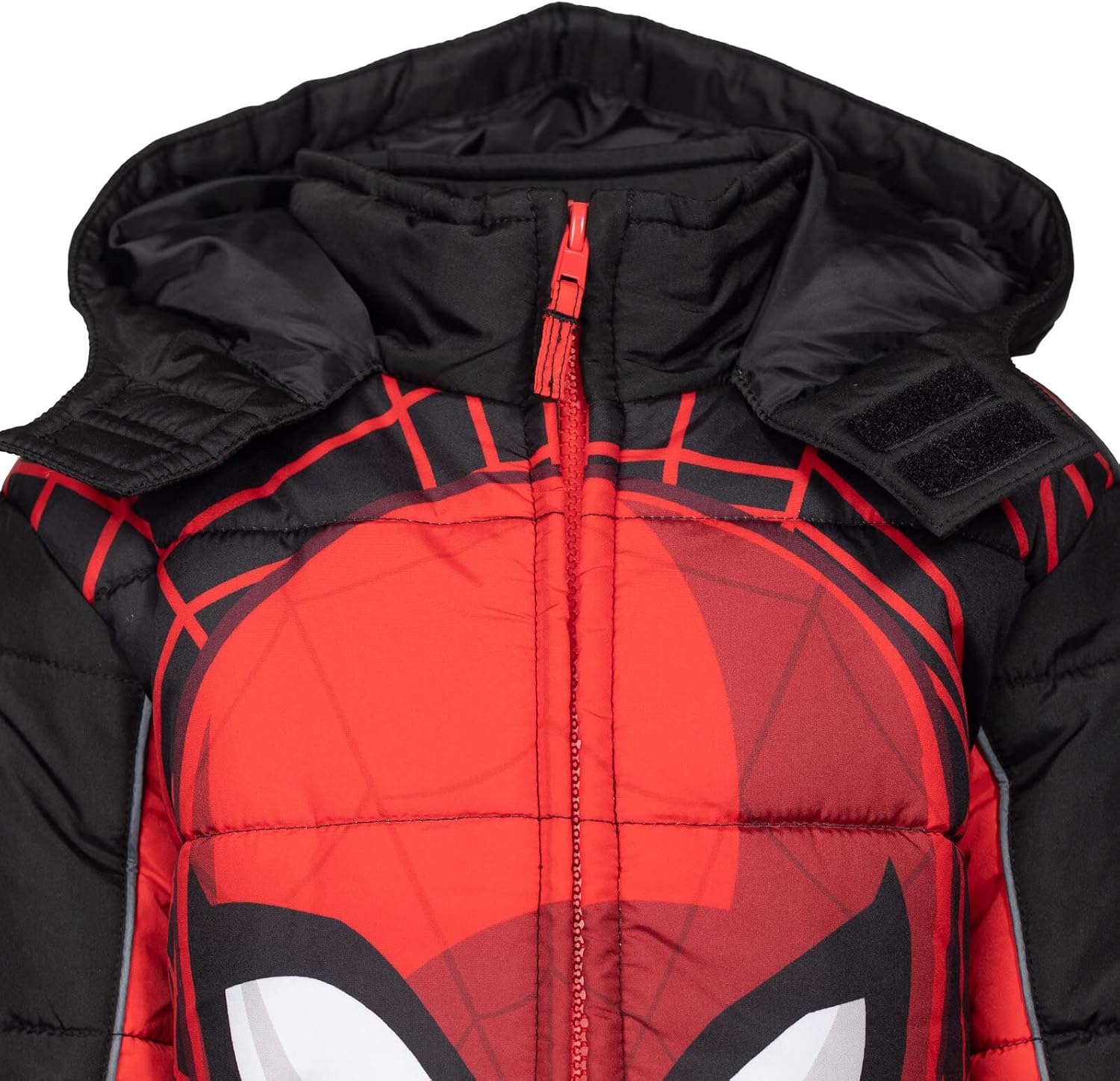 Marvel Zip Up Cosplay Puffer Jacket Toddler to Big Kid Sizes (2T - 14-16)