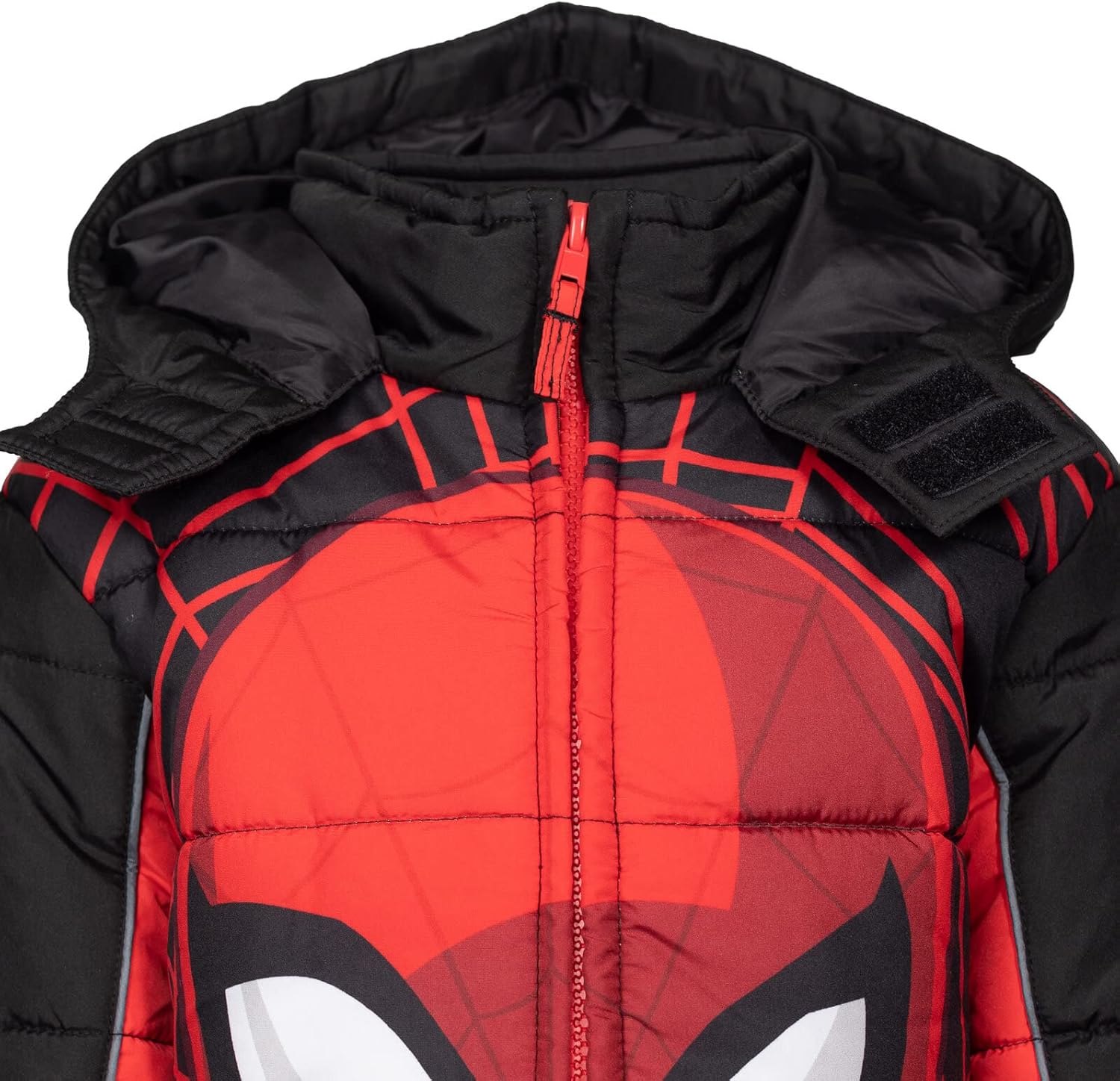 Miniatura 6 de Marvel Avengers Spider-Man Hulk Black Panther Captain America Zip Up Winter Coat Puffer Jacket Toddler to Big Kid