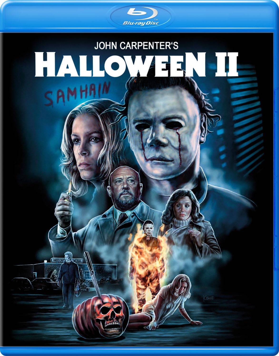 Halloween 2 Blu-ray 4K noche de cine de terror clásico en casa