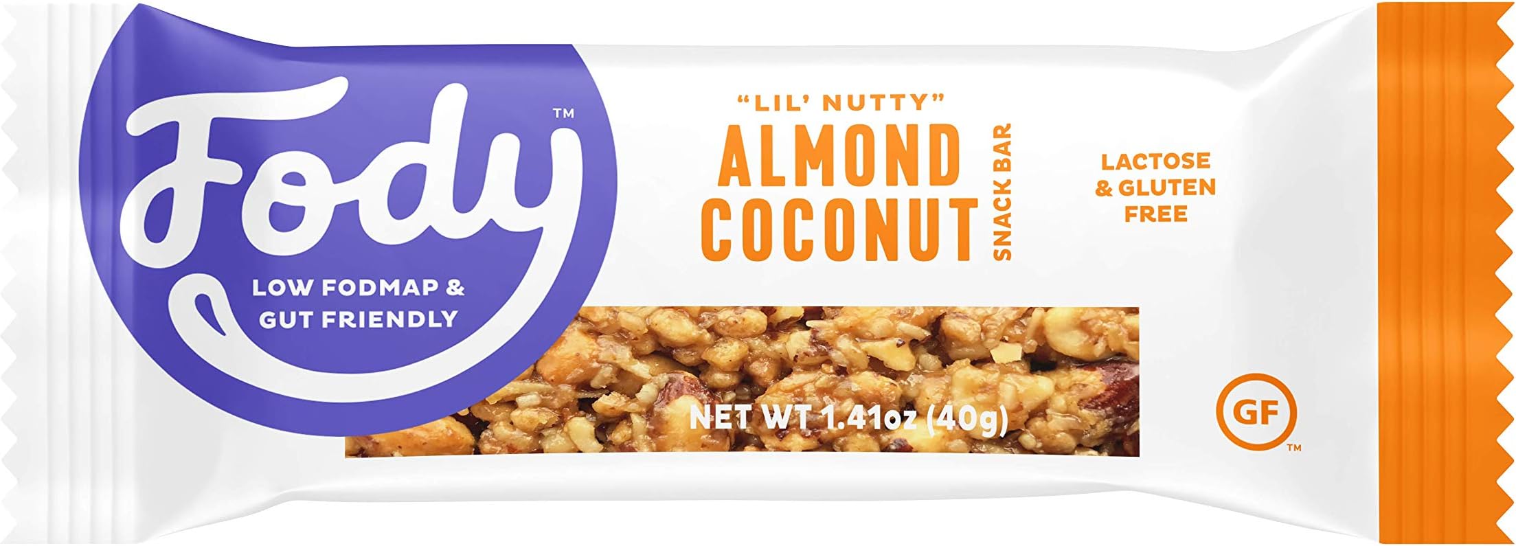 Fody Almond Coconut Bars [40g] x 12