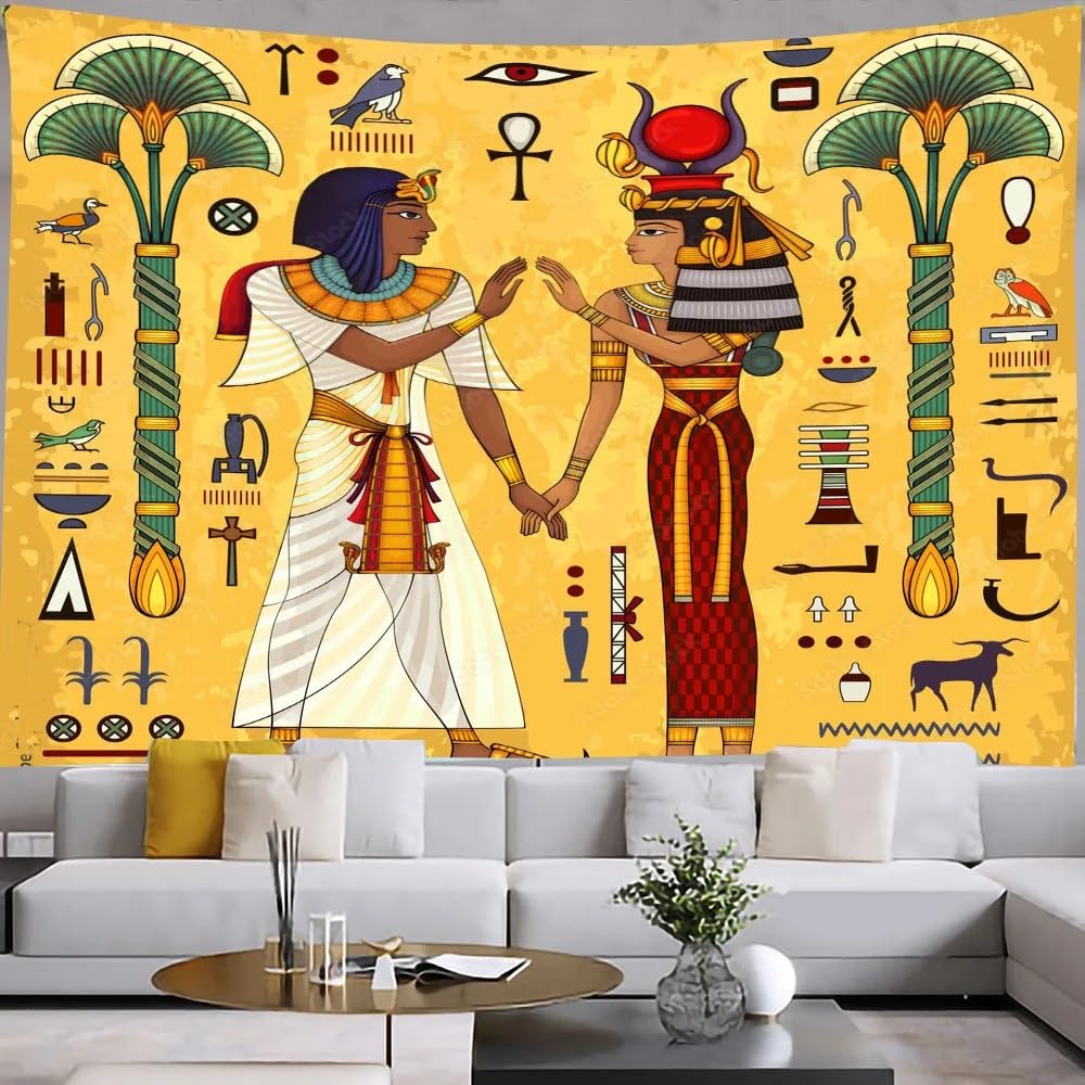 Amazon.co.jp: 面白いエジプトのピラミッド壁画ヴィンテージ壁