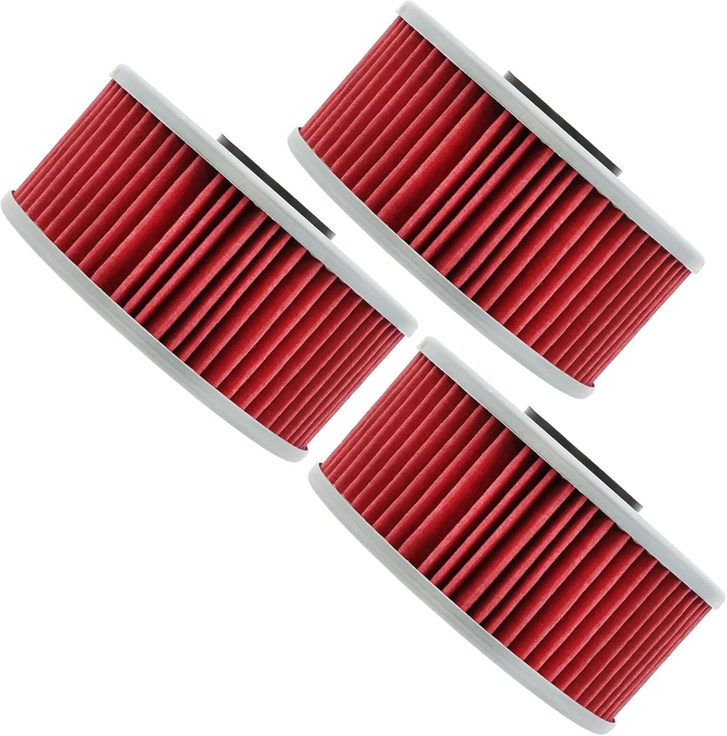 Powersports Replacement Oil Filter – High-Performance Engine Protection for ATV UTV Motorcycle For Oil Filter for Yamaha 1L9-13441-11-00 Oil Filters 3-Pack Mod-C-C-AF-3054