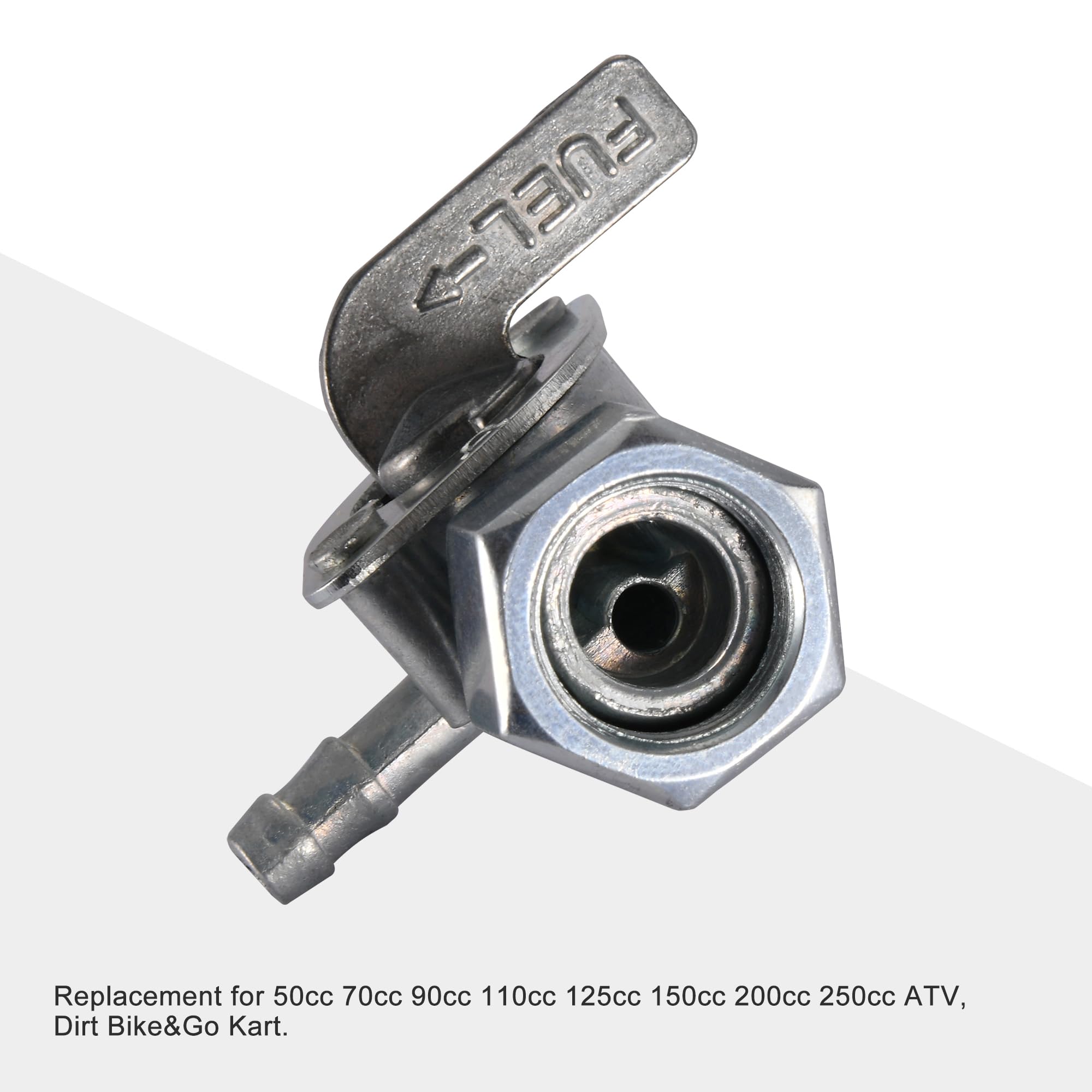 Robinet D'Essence (Cock Valve) Pour ATV, Dirt Bike, Go-Kart 50cc à 250cc - Remplacement Universel Goofit
