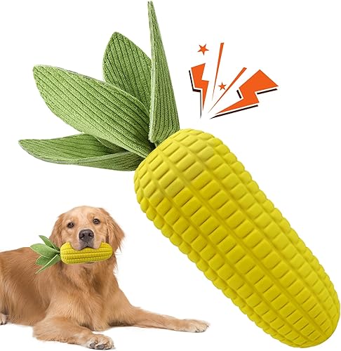 Vekung Juguetes para perros para masticadores agresivos, juguetes indestructibles y resistentes para perros grandes, juguetes chirriantes duraderos