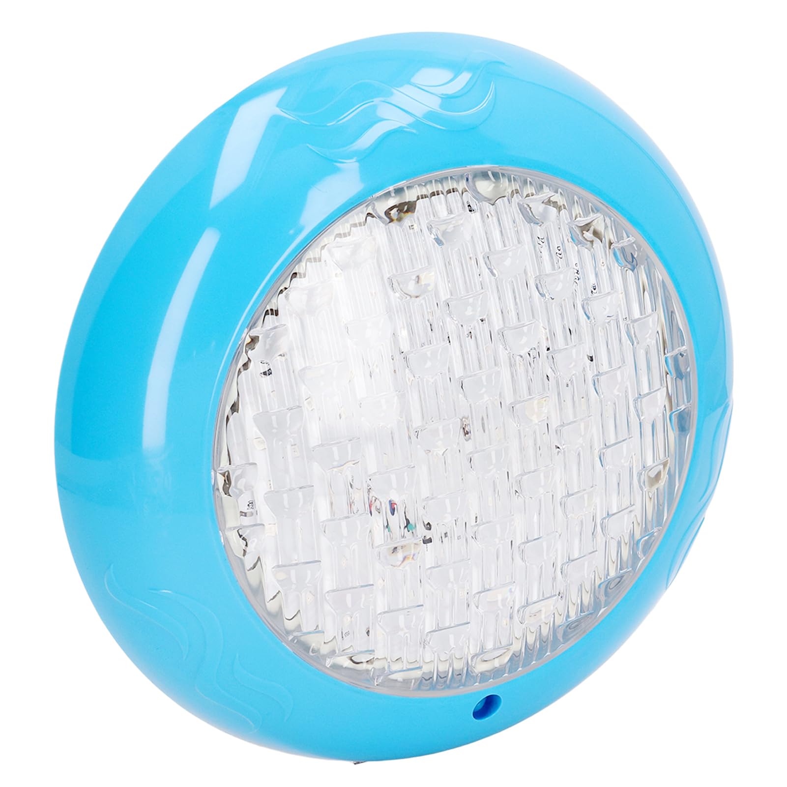 FTVOGUE LED-Schwimmbadlampe, ABS-PC, LED-Unterwasserlicht, AC 12 V, 35 W, RGB mit Fernbedienung, IP68, Wandmontage, Poolleuchte für Schwimmbäder, Spa, Brunnen, Teich