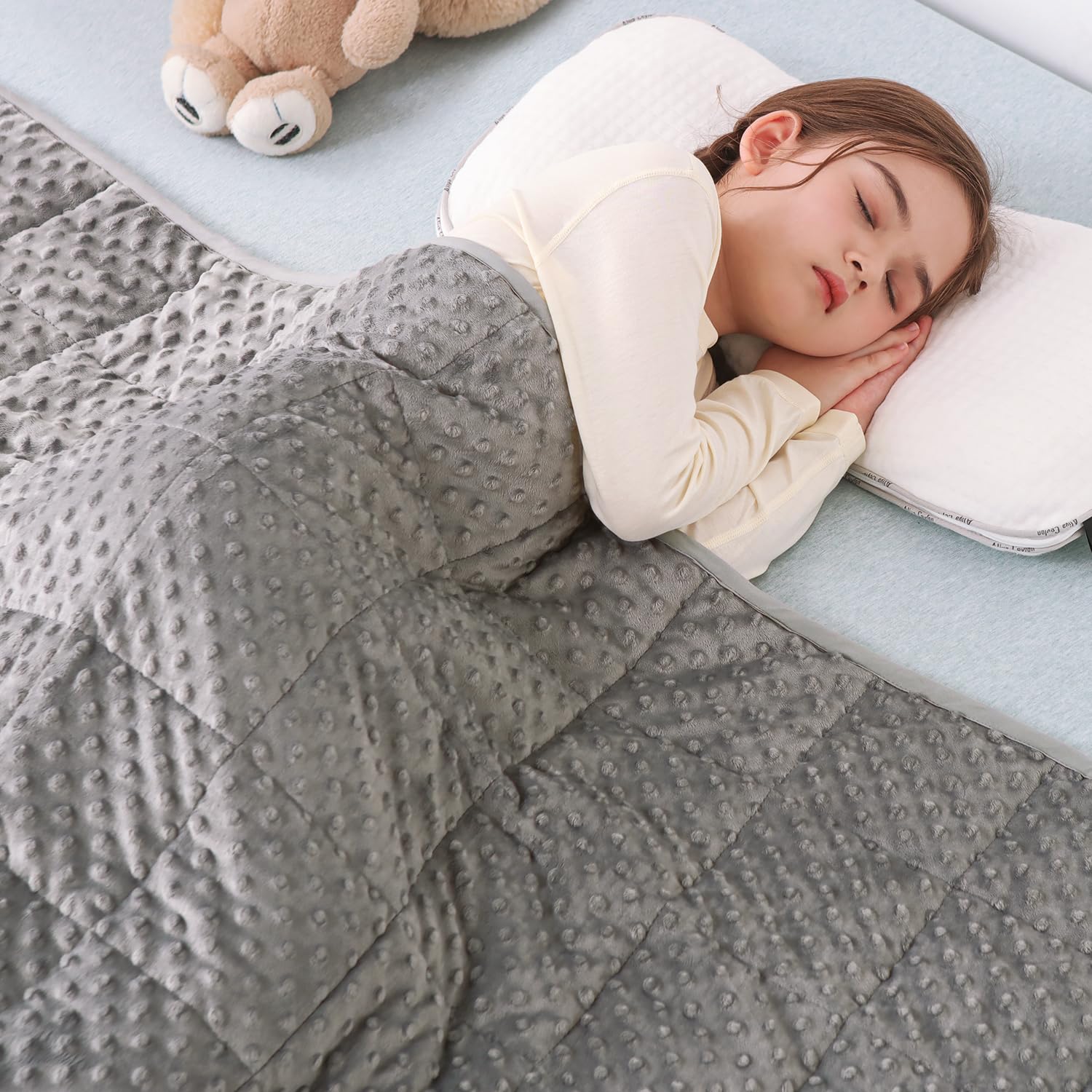 Weighted Blanket PoundsHeavy Blankets for Bed Dual Side Soft