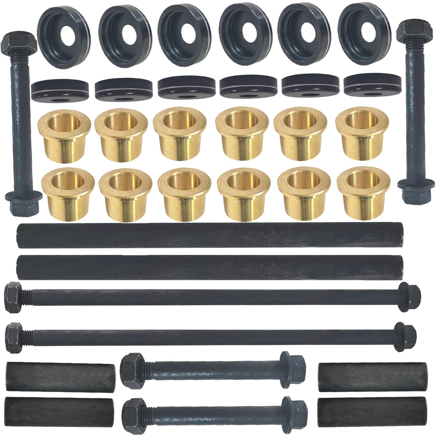 Kit Boulons Écrous Bras Avant Yamaha - Compatible Raptor Et Banshee 350/450
