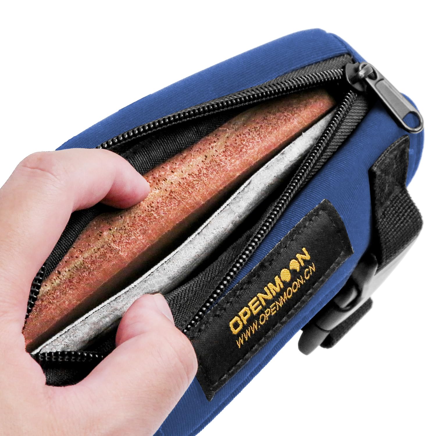 Cojín de hombro universal ultra grueso para cámara, soporte para aliviar el dolor, tejido flexible ajustable (azul), azul, Talla única