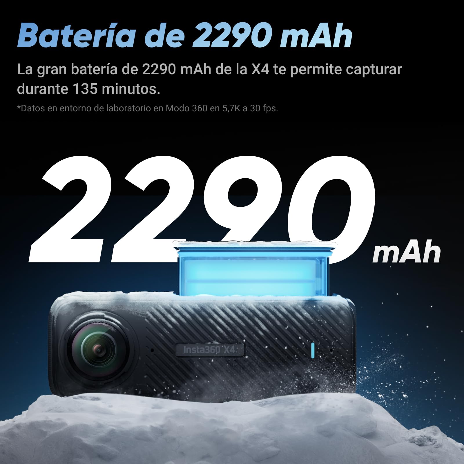 Insta360 X4 Paquete Get-Set - Cámara de acción Impermeable 8K 360, Vídeo 4K Gran Angular, Efecto Selfie Stick Invisible, Protectores de Lente Extraíbles, 135 Min Batería, No Tarjeta MicroSD