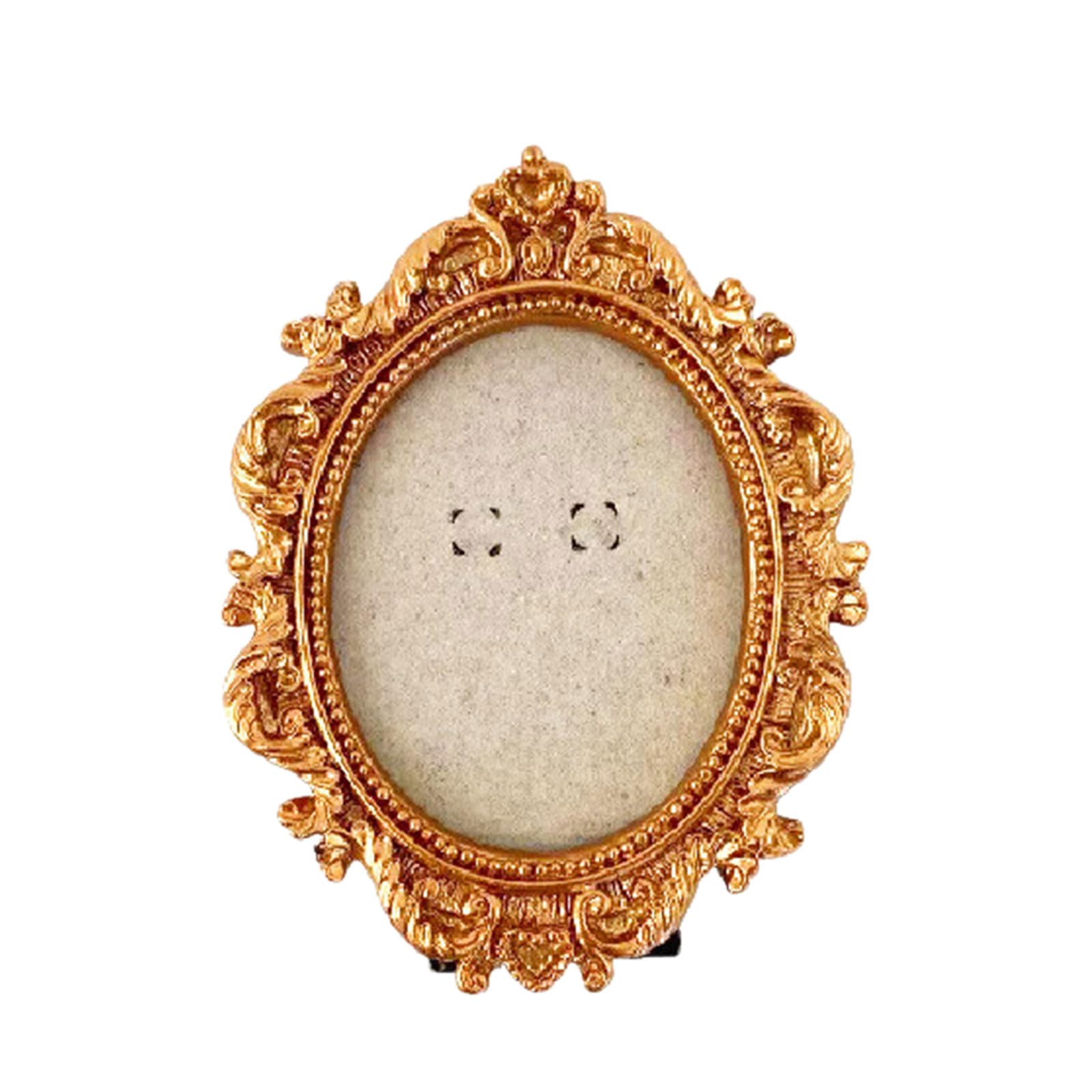 Carotoe D Resin Picture Frame Minis Picture Frame Antique Photo Frames Tiny Baroques Ornate Frames For Iys Manicure Jewelry Gift Minis Retro Resin
