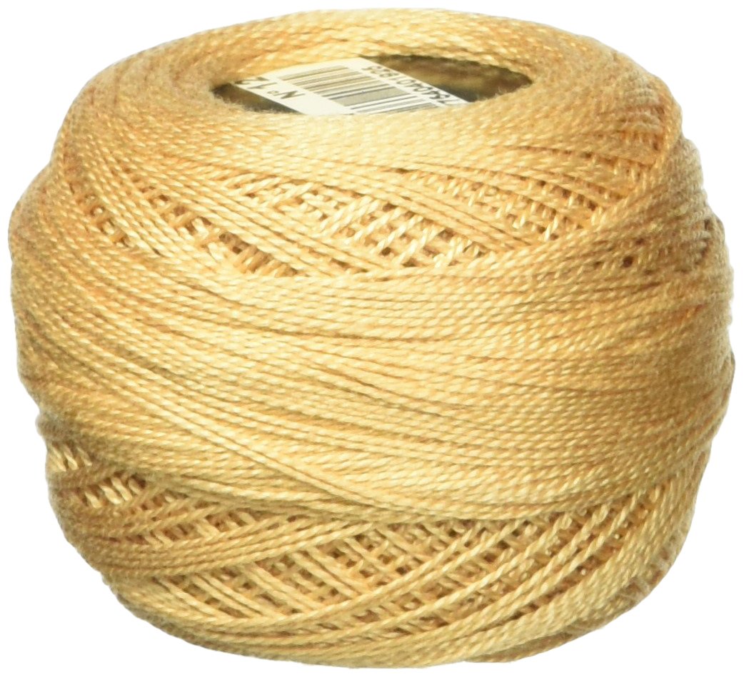 DMC Pearl Cotton Ball Size 12 141yd-Light Tan — image 1