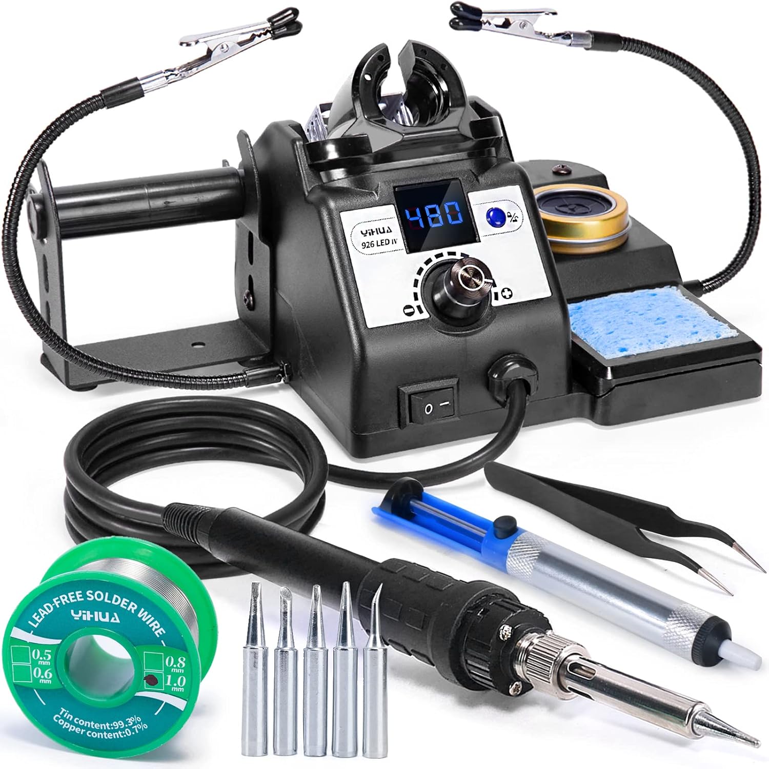 YIHUA 960-V kit de soudure plastique portable avec lumière YIHUA 960-V kit de soudure plastique portable avec lumière