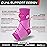 Sleeve Stars Ankle Brace for Women & Men, Ankle Wrap for Sprained Ankle, Compression Sleeve for Plantar Fasciitis Relief, Easy Customizable Support: w/Removable Strap (Single/S:9-10/Hot Pink)