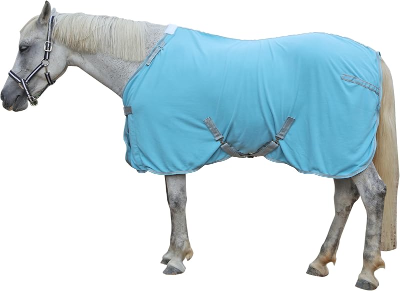 Manta de Fleece para Cavalos Gallopoff com Secagem Rápida e Ajuste Regulável