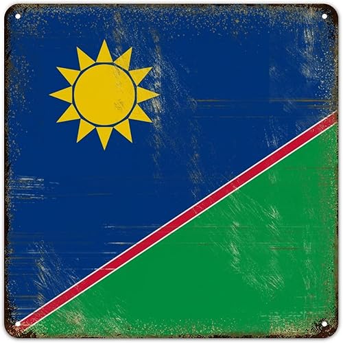 Vista 52 de Letrero de metal con bandera de país internacional, bandera de Polonia, regalo de bandera de Polonia, letreros de aluminio envejecidos