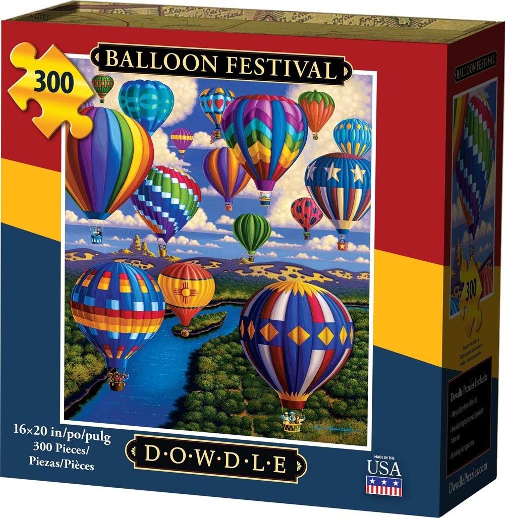 Dowdle Jigsaw Puzzle - Balloon Festival - 300 Piece