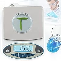 Vista 1 de CGOLDENWALL Báscula de laboratorio 500gX0.0.04 oz Balanza de laboratorio de alta precisión Balanza científica electrónica con peso de calibración