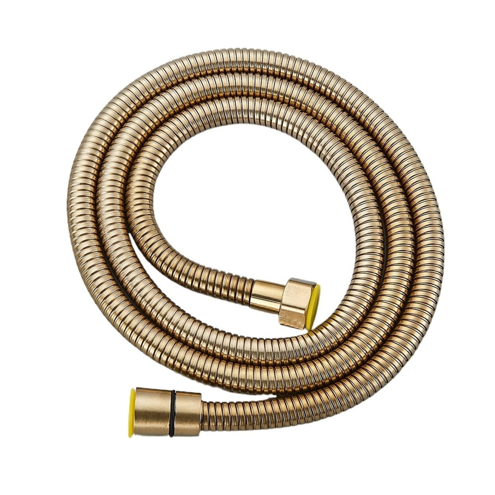 Shower Hose 1.5MBathroom Replacement Hand Flexible Hose/Pipe Black Bronze Faucet Pipe for Bathroom Showers(Brushed Golden)