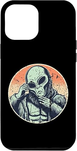 iPhone 13 Pro Max Bigfoot Alien Mask For for Bigfoot & Alien Fans Believer Case