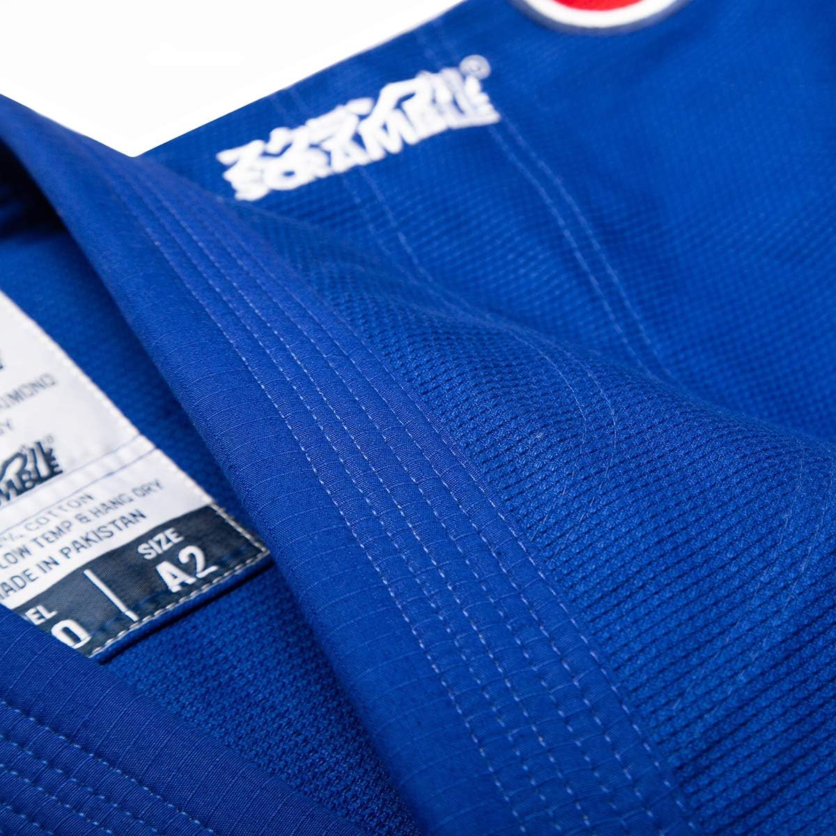SCRAMBLE Athlete 4 Midweight 450gsm Brazilian Jiu-Jitsu Gi - A4 - Blue