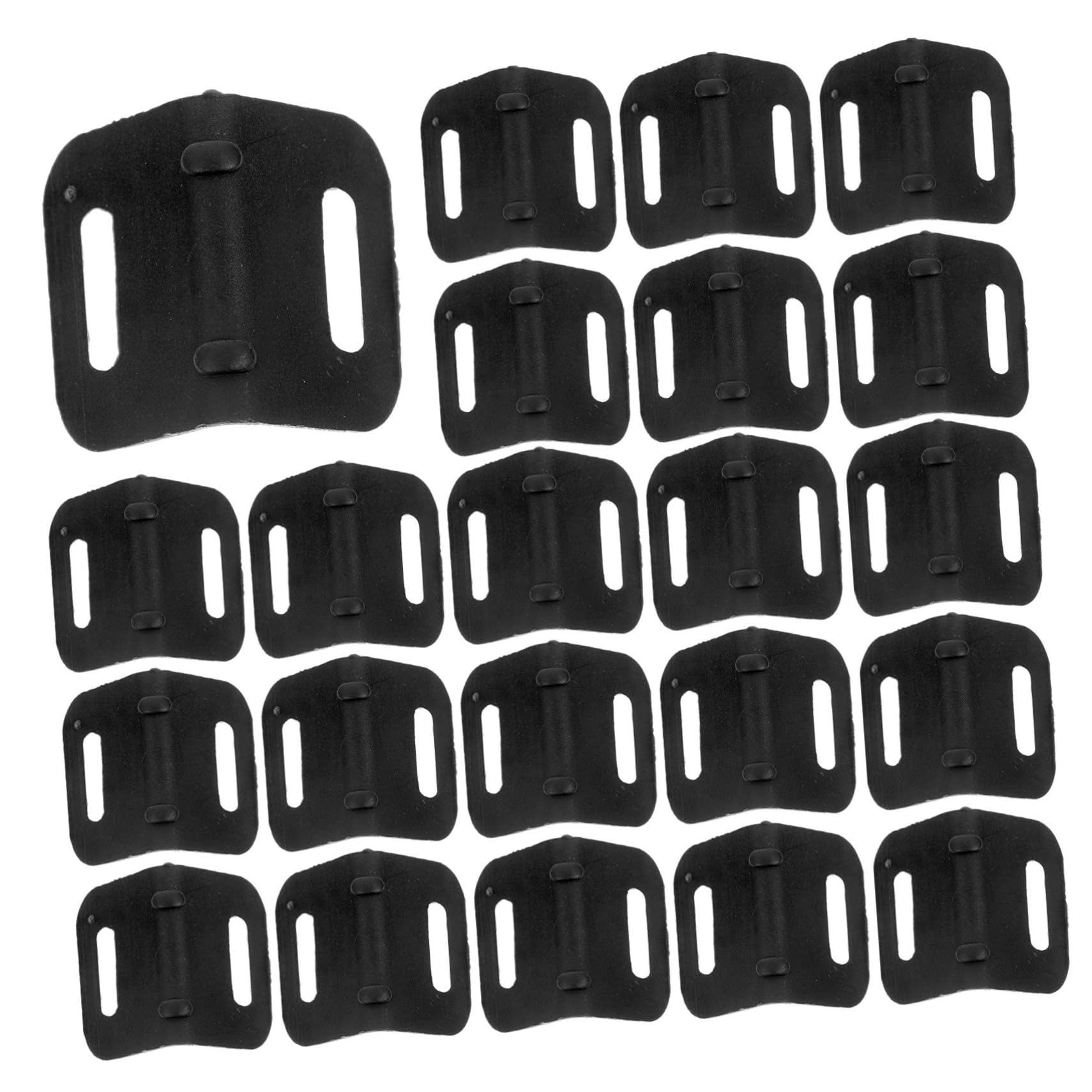 KALLORY 100Pcs Shaped Corner Protector Plastic Edge Protector for Cargo Shipping Durable Packing Strap Guard Prevents Damage During Transport Easy to Install and Use