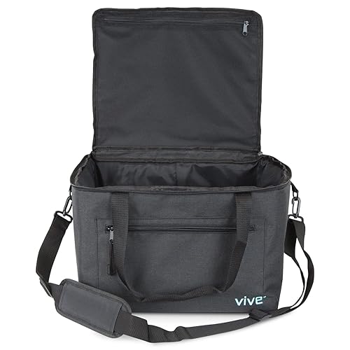 Vive Bolsa de viaje para máquina de terapia de hielo  Se adapta a Polar Active, Ossur Cold Rush, Nehoo, Más  Almacenamiento de viaje para después de