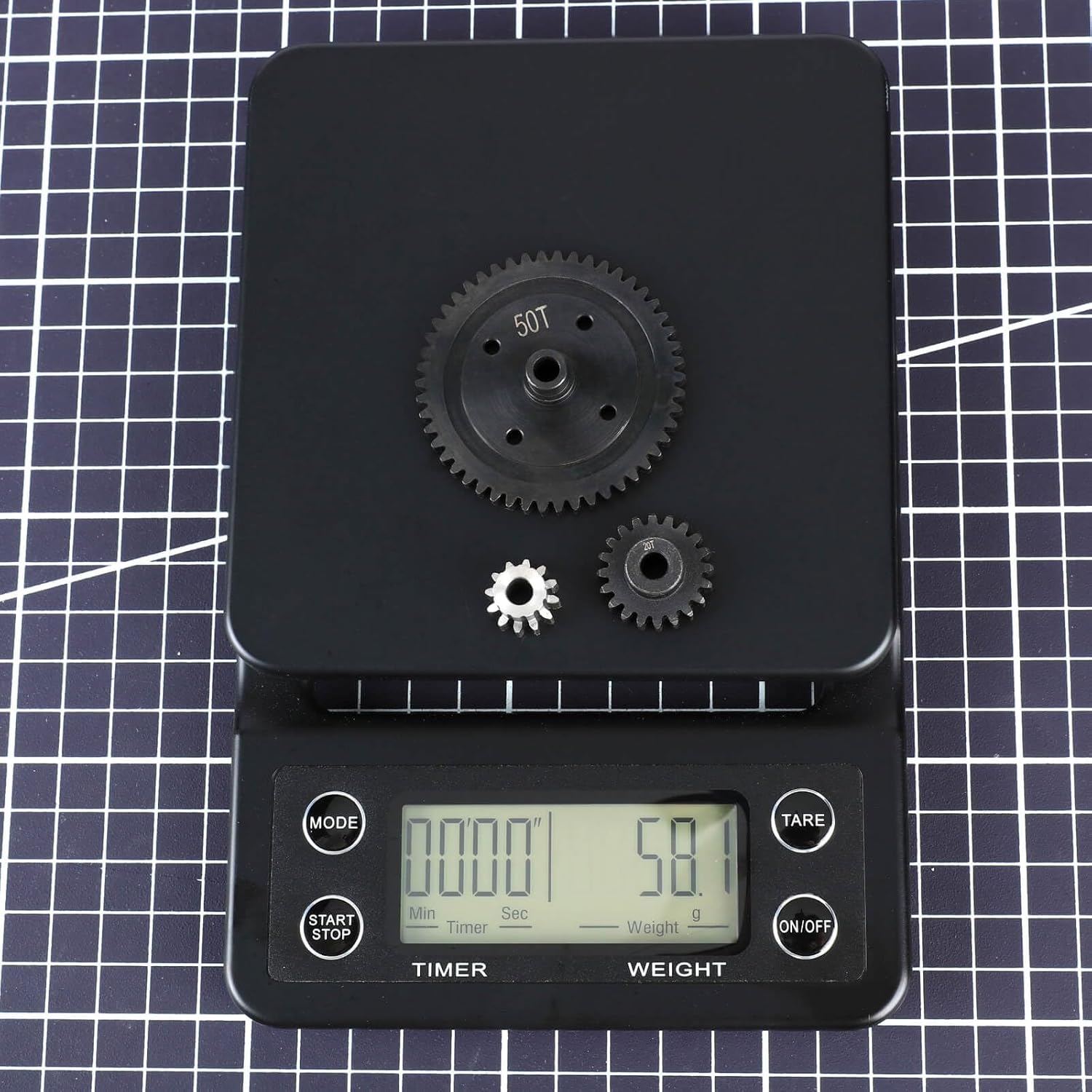 RCAWD 40Crmo 12T 20T ピニオンギア&amp;50T センターRTRディファレンシャル拍車ギア Arrma 1/7