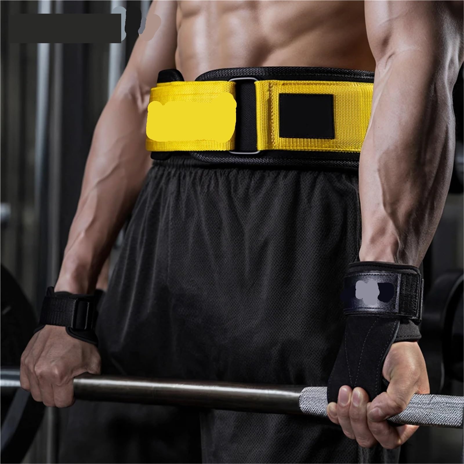 1 szt. pas do podnoszenia ciężarów na siłownię regulowany pas podtrzymujący plecy przysiady hantle sztanga martwy ciąg trening fitness
