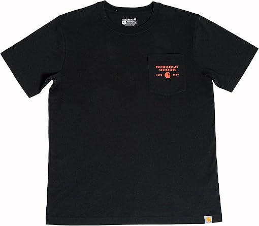Carhartt Men's Relaxed Fit Heavyweight Short-Sleeve Pocket Stripe T-Shirt T-Shirt