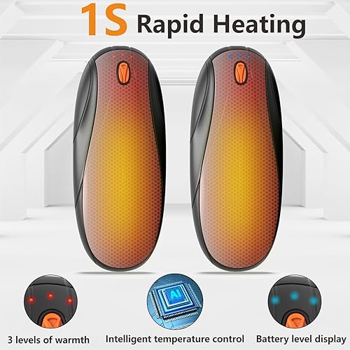 Miniatura 3 de Hand Warmers Rechargeable 2 Pack, 14000mAh Electric Hand Warmers
