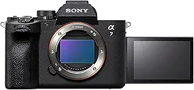 Sony Alpha 7 IV Câmara sem espelho de fotograma completo (33 MP, foco automático em tempo real, 10 fps, 4K60p, ecrã táctil multiângulo, bateria Z de grande capacidade), cor preta