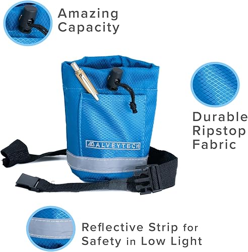 Miniatura 4 de AlveyTech Portavasos universal de tela irrompible  para scooters de movilidad, silla eléctrica de transporte, silla de ruedas, ATV, andador,