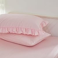 Vista 8 de Brandream Juego de funda de edredón para niños, tamaño individual/individual XL, 100% algodón orgánico, 2 piezas, juego de funda de edredón