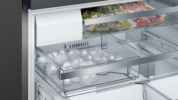 Bosch B36CT80SNB 36 800 Series French Door Refrigerator with 20.8 cu. ft. Capacity, FarmFresh System, VitaFreshPro, LED Lighting and MultiAirFlow (Black Stainless Steel)